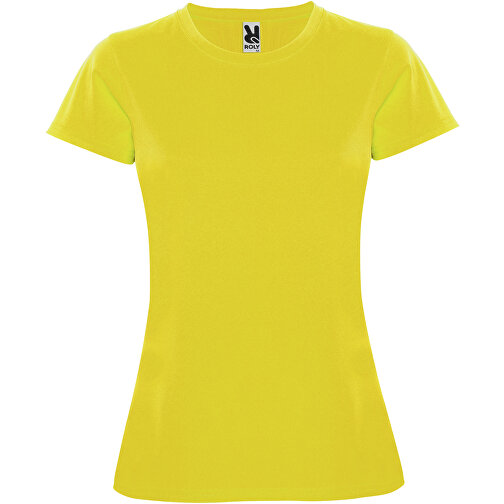Montecarlo Sport T-Shirt Für Damen , gelb, Piqué Strick 100% Polyester, 150 g/m2, XL, , Bild 1