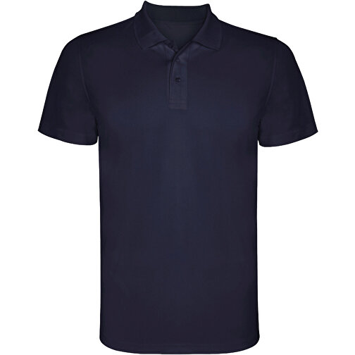 Monzha Sport Poloshirt Für Herren , navy blue, Piqué Strick 100% Polyester, 150 g/m2, 2XL, , Bild 1