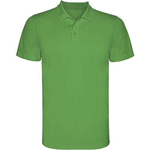 Monzha Sport Poloshirt Für Kinder , green fern, Piqué Strick 100% Polyester, 150 g/m2, 8, , Bild 1