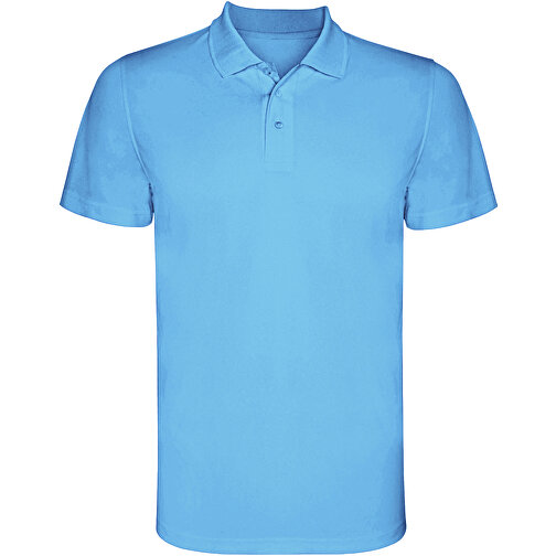 Monzha Sport Poloshirt Für Kinder , türkis, Piqué Strick 100% Polyester, 150 g/m2, 4, , Bild 1