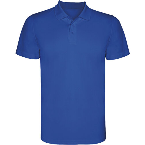 Monzha Sport Poloshirt Für Kinder , royal, Piqué Strick 100% Polyester, 150 g/m2, 4, , Bild 1