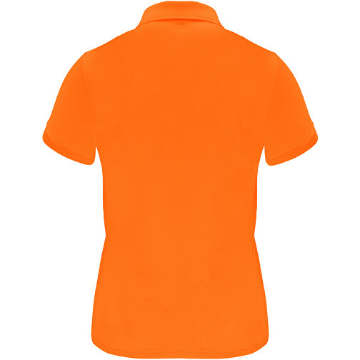 Monzha Sport Poloshirt Für Damen , fluor orange, Piqué Strick 100% Polyester, 150 g/m2, 2XL, , Bild 3