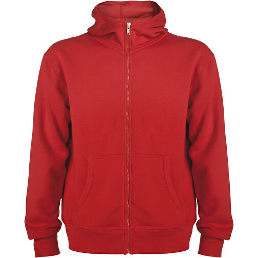 Montblanc Kapuzensweatjacke Unisex , rot, Strick 50% Baumwolle, 50% Polyester, 280 g/m2, S, , Bild 1