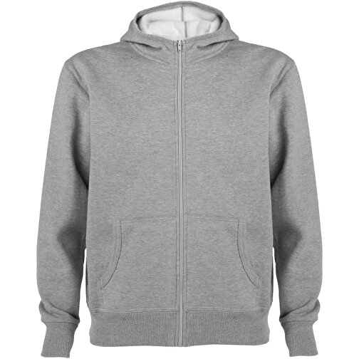 Montblanc Kapuzensweatjacke Unisex , marl grey, Strick 55% Baumwolle, 40% Polyester, 5% Viskose, 280 g/m2, 2XL, , Bild 1