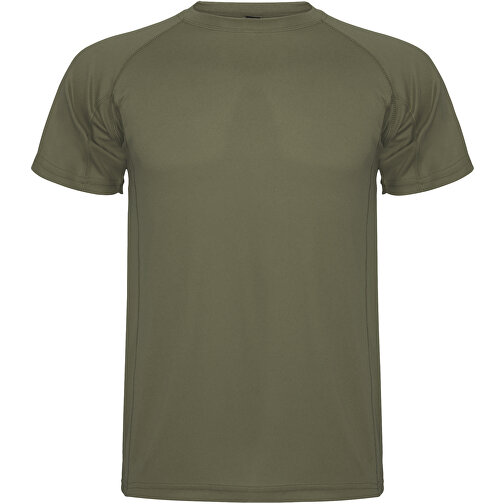 Montecarlo Sport T-Shirt Für Herren , militar green, Piqué Strick 100% Polyester, 150 g/m2, M, , Bild 1