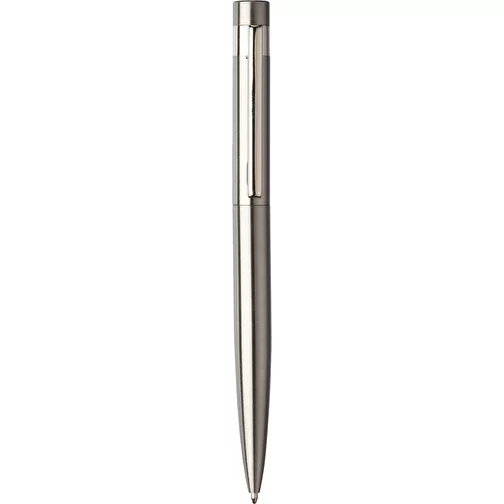 Stylo à bille twist Hannelore en acier inoxydable recyclé, Image 1