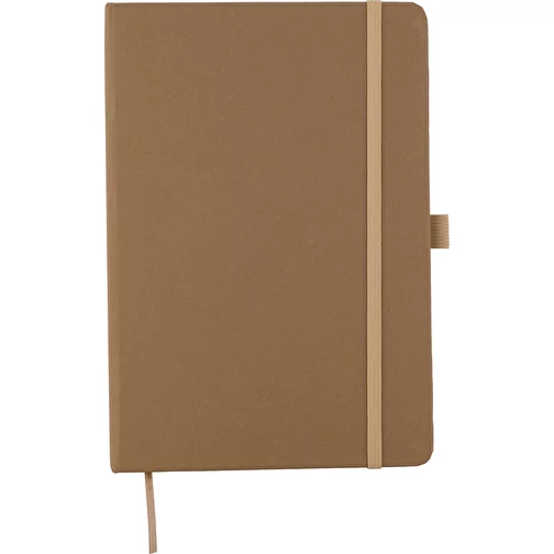 Carnet A5 en biodéchets recyclés et carton Gertrud, Image 1