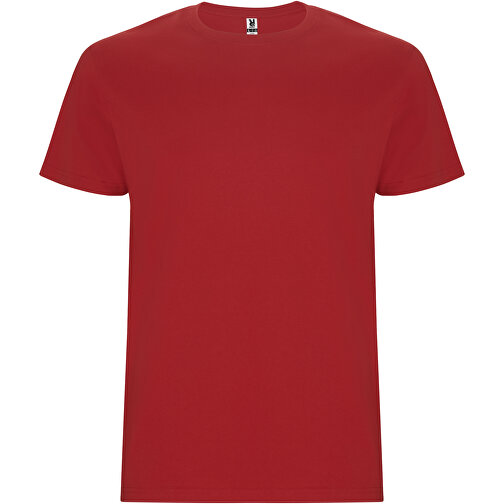 Stafford T-Shirt Für Kinder , rot, Single jersey Strick 100% Baumwolle, 190 g/m2, 11/12, , Bild 1