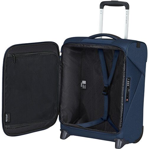 Samsonite - Litebeam - Upright 45/16 Underseater , Samsonite, midnight blue, 100% Polyester, 45,00cm x 20,00cm x 35,00cm (Länge x Höhe x Breite), Bild 4