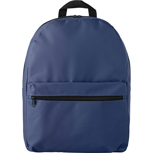 Rucksack Aus Polyester(600D) Dave , blau, Polyester 600D, 41,00cm x 12,00cm x 31,00cm (Länge x Höhe x Breite), Bild 1