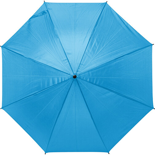 Automatik-Regenschirm Aus Polyester Rachel , hellblau, Polyester, Polyester 170T, , Bild 1