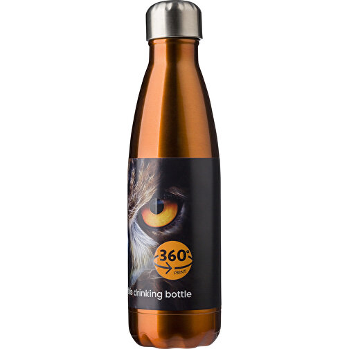 Trinkflasche(650 Ml) Aus Edelstahl Sumatra , orange, Edelstahl 201, , Bild 7