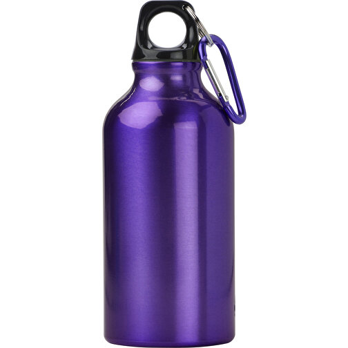 Trinkflasche Aus Aluminium Santiago , violett, Aluminium, Plastik, Metall, PP, , Bild 1