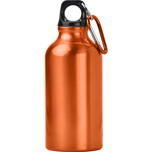 Trinkflasche Aus Aluminium Santiago , orange, Aluminium, Plastik, Metall, PP, , Bild 1