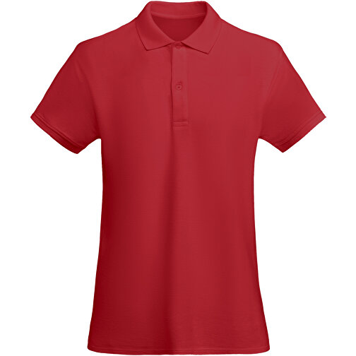 Prince Poloshirt Für Damen , rot, Piqué Strick 100% Bio Baumwolle, 210 g/m2, 2XL, , Bild 1