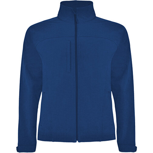 Rudolph Softshelljacke Unisex , royal, 95% Polyester, 5% Elastan, 300 g/m2, Bonding, Microfleece 100% Polyester, S, , Bild 1