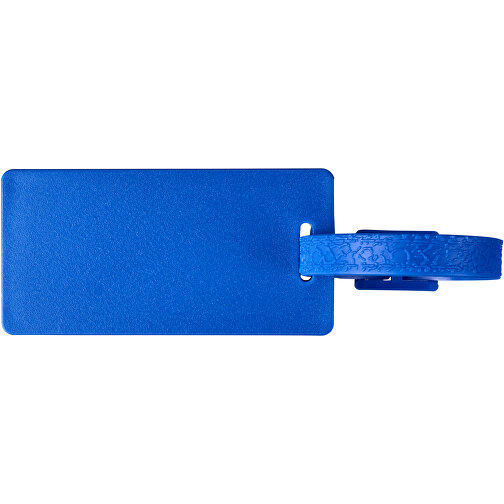 River Gepäckanhänger Mit Fenster Aus Recyceltem Material , blau, Recycelter HIPS Kunststoff, 8,00cm x 0,50cm x 4,00cm (Länge x Höhe x Breite), Bild 4