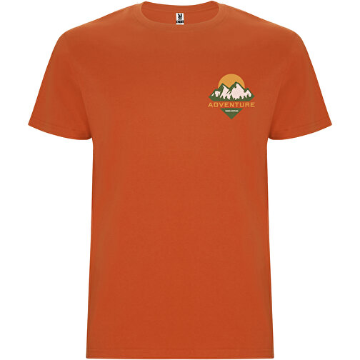 Stafford T-Shirt Für Herren , orange, Single jersey Strick 100% Baumwolle, 190 g/m2, S, , Bild 2