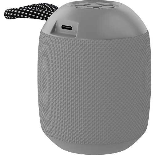 Lautsprecher GrooveFlex , grau, Kunststoff, 88,00cm (Höhe), Bild 1