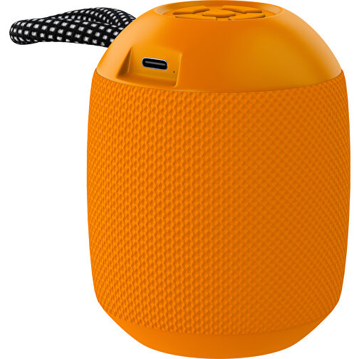 Lautsprecher GrooveFlex , gelborange, Kunststoff, 88,00cm (Höhe), Bild 1