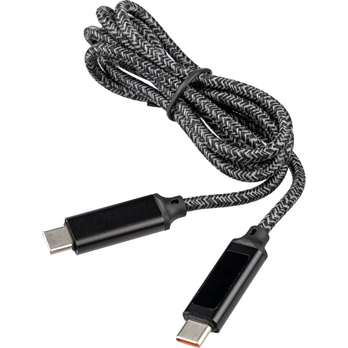 Cordon de charge en nylon tissé 65W Claudia, Image 4