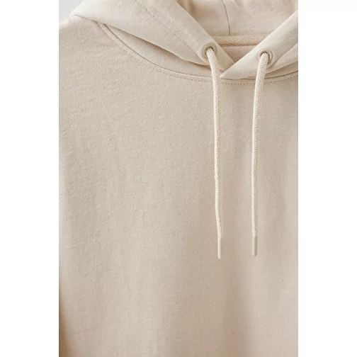 Sweat à capuche en coton recyclé non teint Iqoniq Torres, Image 4