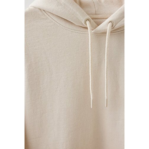 Iqoniq Torres Ungefärbter Hoodie Aus Recycelter Baumwolle , natural raw, 50% recycelte und 50% biologische Baumwolle, 4XL, 83,00cm x 1,00cm (Länge x Höhe), Bild 4