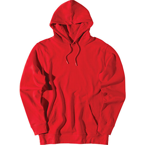 Iqoniq Jasper Hoodie Aus Recycelter Baumwolle , rot, 50% recycelte und 50% biologische Baumwolle, M, 73,00cm x 1,00cm (Länge x Höhe), Bild 3