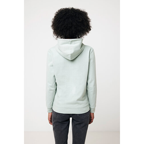 Iqoniq Jasper Hoodie Aus Recycelter Baumwolle , Iceberg green, 50% recycelte und 50% biologische Baumwolle, XL, 77,00cm x 1,00cm (Länge x Höhe), Bild 11