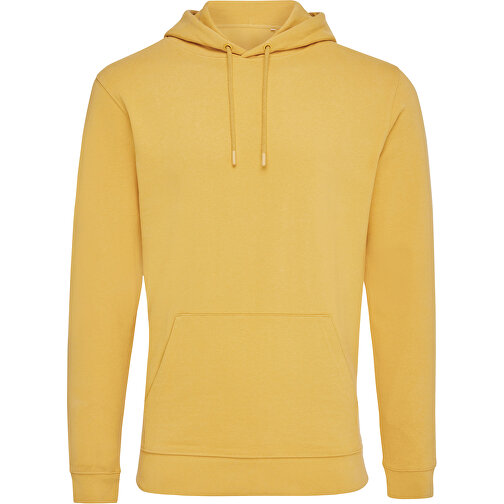 Iqoniq Jasper Hoodie Aus Recycelter Baumwolle , ochre yellow, 50% recycelte und 50% biologische Baumwolle, S, 69,00cm x 1,00cm (Länge x Höhe), Bild 1