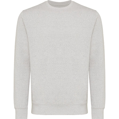 Iqoniq Etosha Lightweight Sweater Aus Recycelter Baumwolle , ungefärbte helles Grau, 30% recycelte und 70% biologische Baumwolle, XL, 76,00cm x 1,00cm (Länge x Höhe), Bild 1