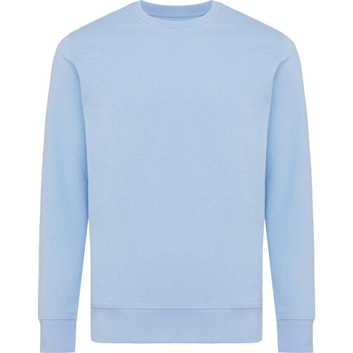 Iqoniq Etosha Lightweight Sweater Aus Recycelter Baumwolle , sky blue, 30% recycelte und 70% biologische Baumwolle, XXL, 78,00cm x 1,00cm (Länge x Höhe), Bild 1