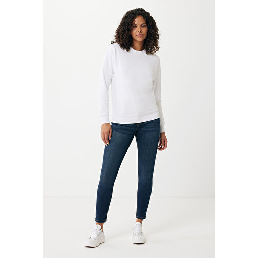 Iqoniq Etosha Lightweight Sweater Aus Recycelter Baumwolle , weiß, 30% recycelte und 70% biologische Baumwolle, XXL, 78,00cm x 1,00cm (Länge x Höhe), Bild 7