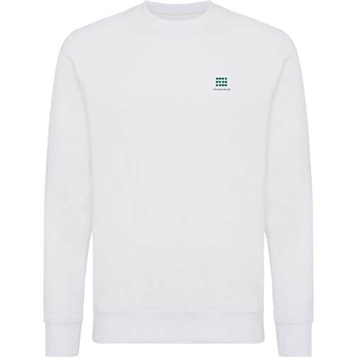 Iqoniq Etosha Lightweight Sweater Aus Recycelter Baumwolle , weiss, 30% recycelte und 70% biologische Baumwolle, XS, 64,00cm x 1,00cm (Länge x Höhe), Bild 12