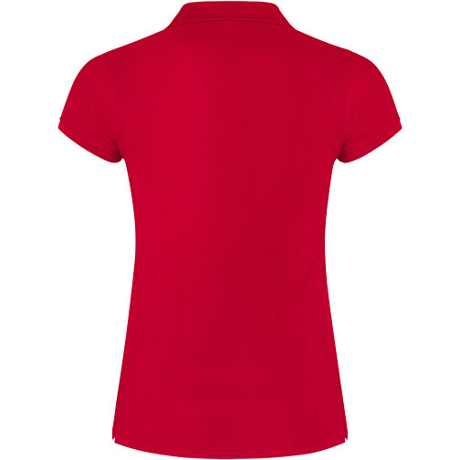 Star Poloshirt Für Damen , rot, Piqué Strick 100% Baumwolle, 200 g/m2, L, , Bild 2