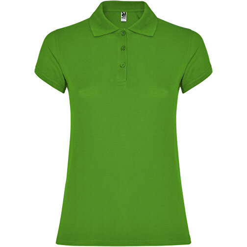 Star Poloshirt Für Damen , grass green, Piqué Strick 100% Baumwolle, 200 g/m2, L, , Bild 1