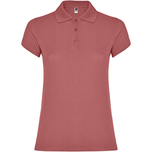 Star Poloshirt Für Damen , chrysanthemum red, Piqué Strick 100% Baumwolle, 200 g/m2, XL, , Bild 1