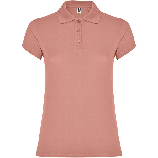 Star Poloshirt Für Damen , clay orange, Piqué Strick 100% Baumwolle, 200 g/m2, 3XL, , Bild 1