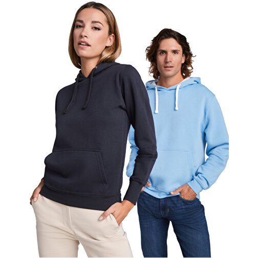 Urban Kapuzenpullover Für Damen , navy blue, Strick 50% Baumwolle, 50% Polyester, 280 g/m2, 2XL, , Bild 7