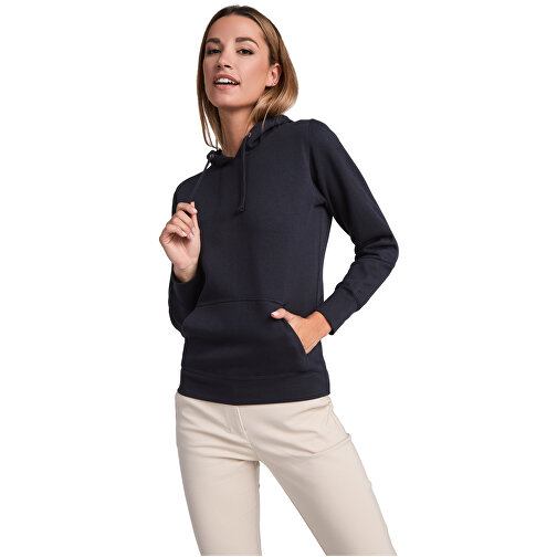 Urban Kapuzenpullover Für Damen , navy blue, Strick 50% Baumwolle, 50% Polyester, 280 g/m2, XL, , Bild 4