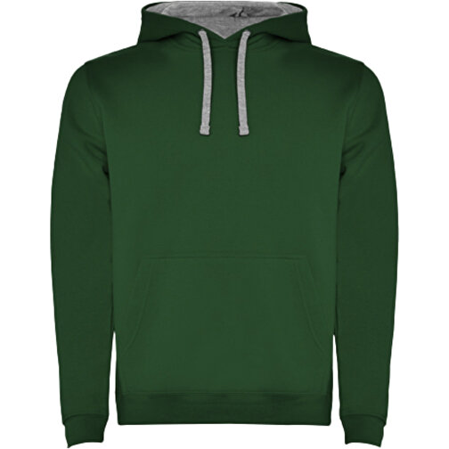 Urban Kapuzenpullover Für Herren , bottle green / marl grey, Strick 50% Baumwolle, 50% Polyester, 280 g/m2, 3XL, , Bild 1