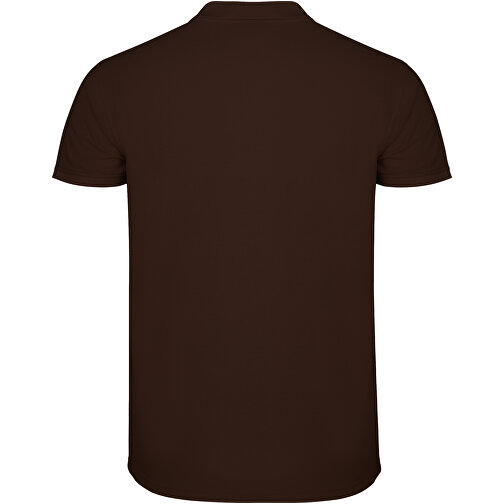 Star Poloshirt Für Herren , chocolat, Piqué Strick 100% Baumwolle, 200 g/m2, S, , Bild 3