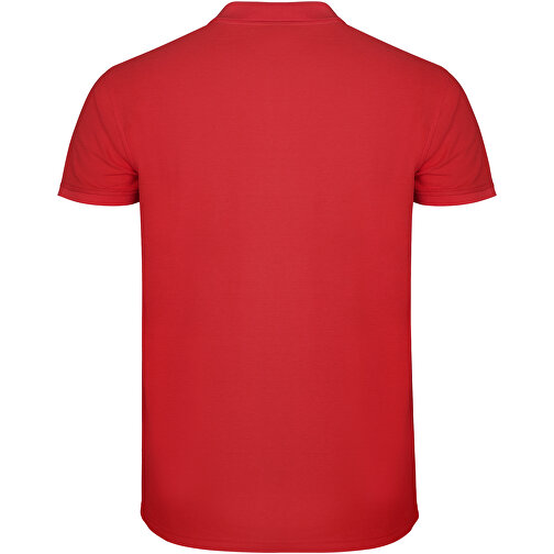 Star Poloshirt Für Kinder , rot, Piqué Strick 100% Baumwolle, 200 g/m2, 7/8, , Bild 3