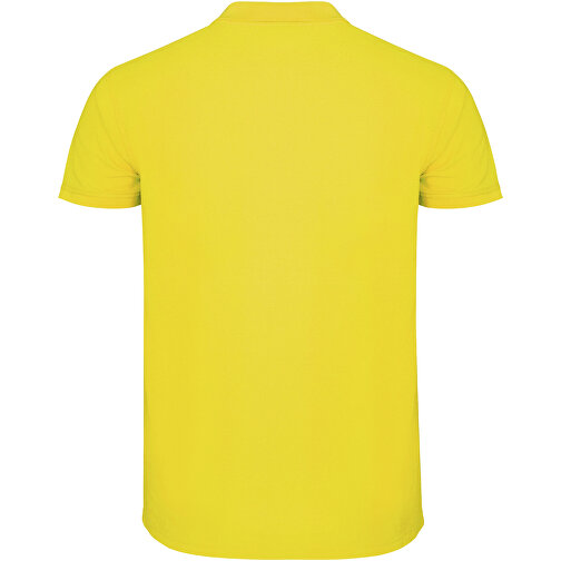 Star Poloshirt Für Kinder , gelb, Piqué Strick 100% Baumwolle, 200 g/m2, 9/10, , Bild 3