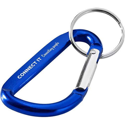 Porte-clés mousqueton Timor en aluminium recyclé, Image 2