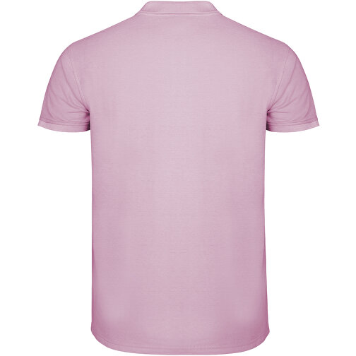 Star Poloshirt Für Herren , hellrosa, Piqué Strick 100% Baumwolle, 200 g/m2, 3XL, , Bild 2