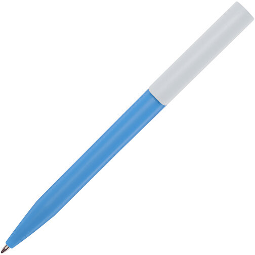 Unix Kugelschreiber Aus Recyceltem Kunststoff , aquablau, Recycelter ABS Kunststoff, 13,90cm (Länge), Bild 1