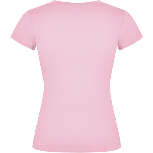 Victoria T-Shirt Mit V-Ausschnitt Für Damen , hellrosa, Single jersey Strick 100% Baumwolle, 155 g/m2, L, , Bild 3