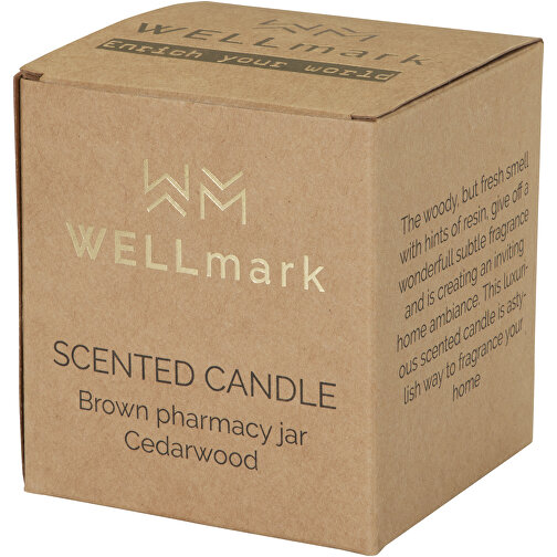 Wellmark Let´s Get Cozy Duftkerze Mit Zedernholzduft, 650 G , amber heather, Glas, 9,50cm (Höhe), Bild 3