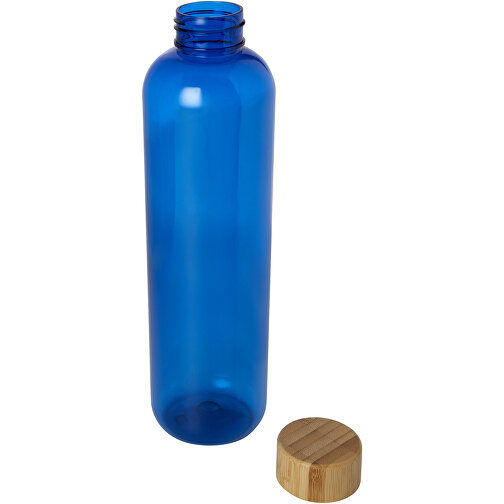 Ziggs 1000 Ml Sportflasche Aus Recyceltem Kunststoff , blau, Recycelter PET Kunststoff, Bambusholz, Recycelter PP Kunststoff, 7,55cm x 27,70cm x 7,55cm (Länge x Höhe x Breite), Bild 4